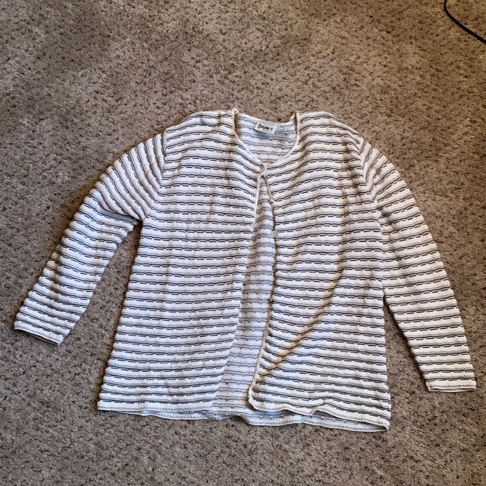 Spunky button down sweater